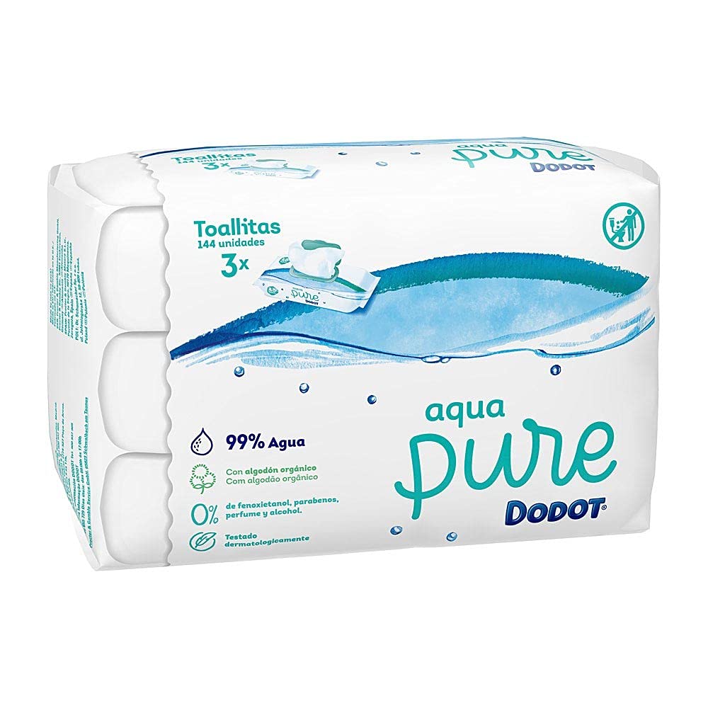 Dodot Aqua Pure Wipes 144uni