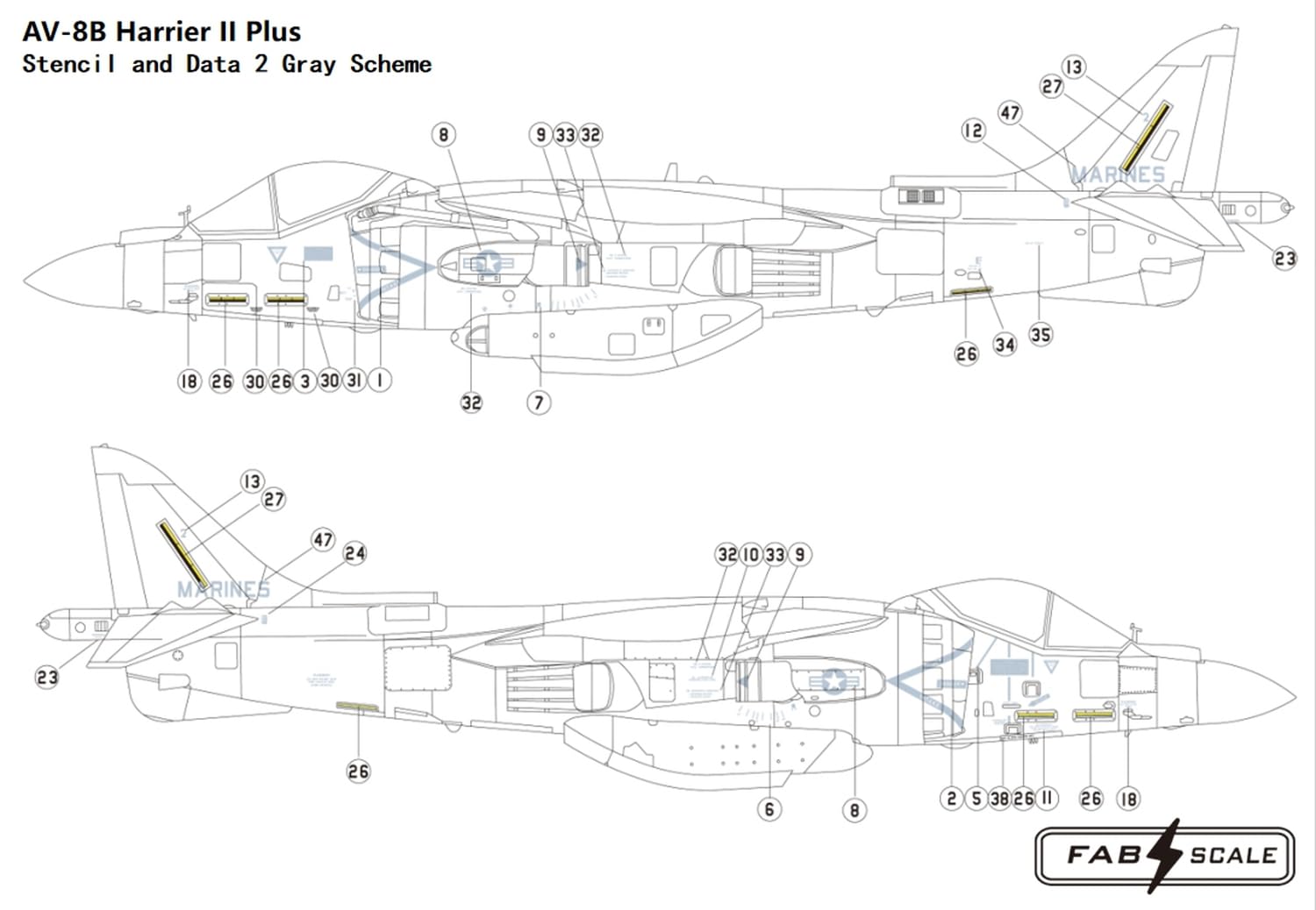 Amazon | ファブスケール(Fab Scale) 1/72 AV-8B ハリアーII プラス