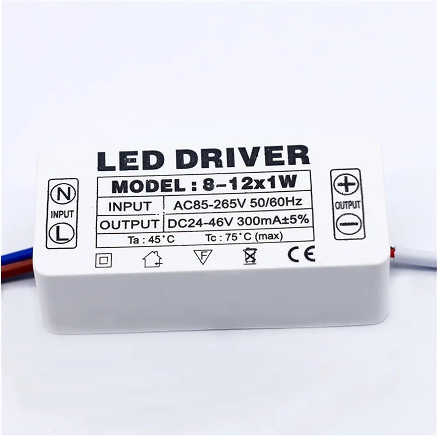 1PCS LED Lamp Driver Lamp Transformer 300mA Lighting(4-7W AC85-265V)