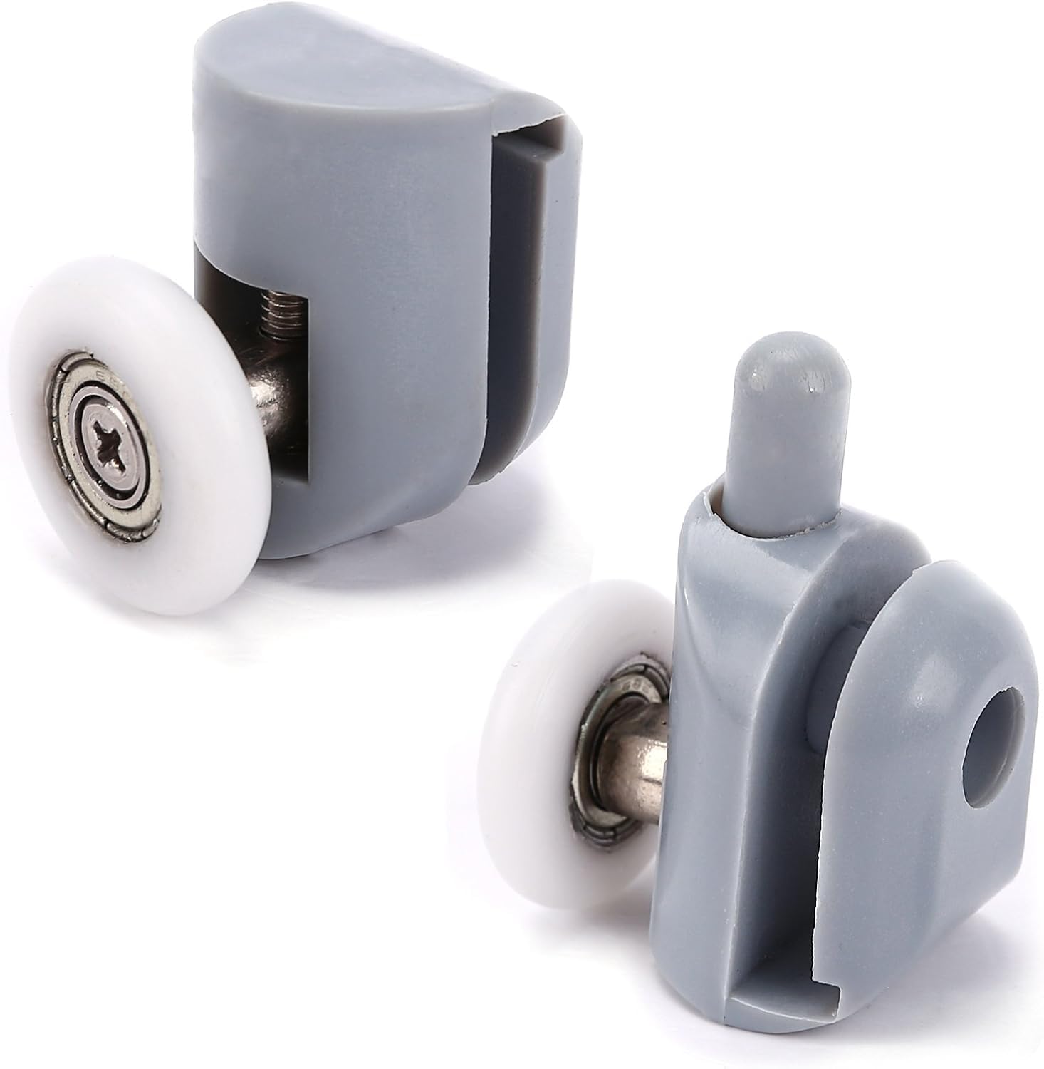 Shower Door Rollers - Set of 8 Replacement Runners -5