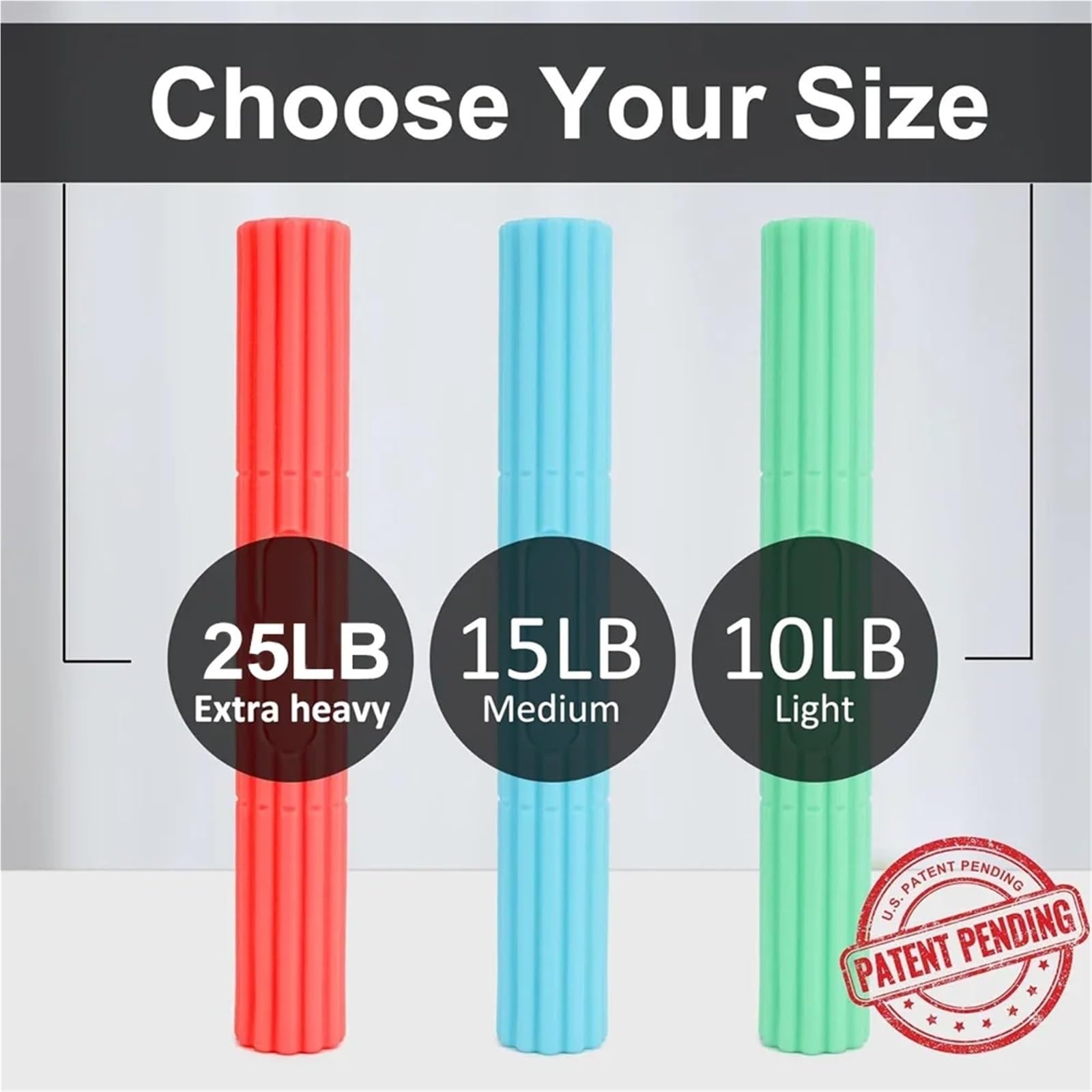Flex Therapy - Barra flexible para ejercitar la mano, 4 unidades, para terapia física, alivia el dolor de tendinitis y mejora la fuerza de agarre