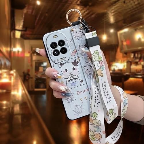 Phone Case Compatible with Huawei Nova14 Lite/Vitality Edition, Cute Wristband Anti-knock Protective Back Cover Anti-dust Design