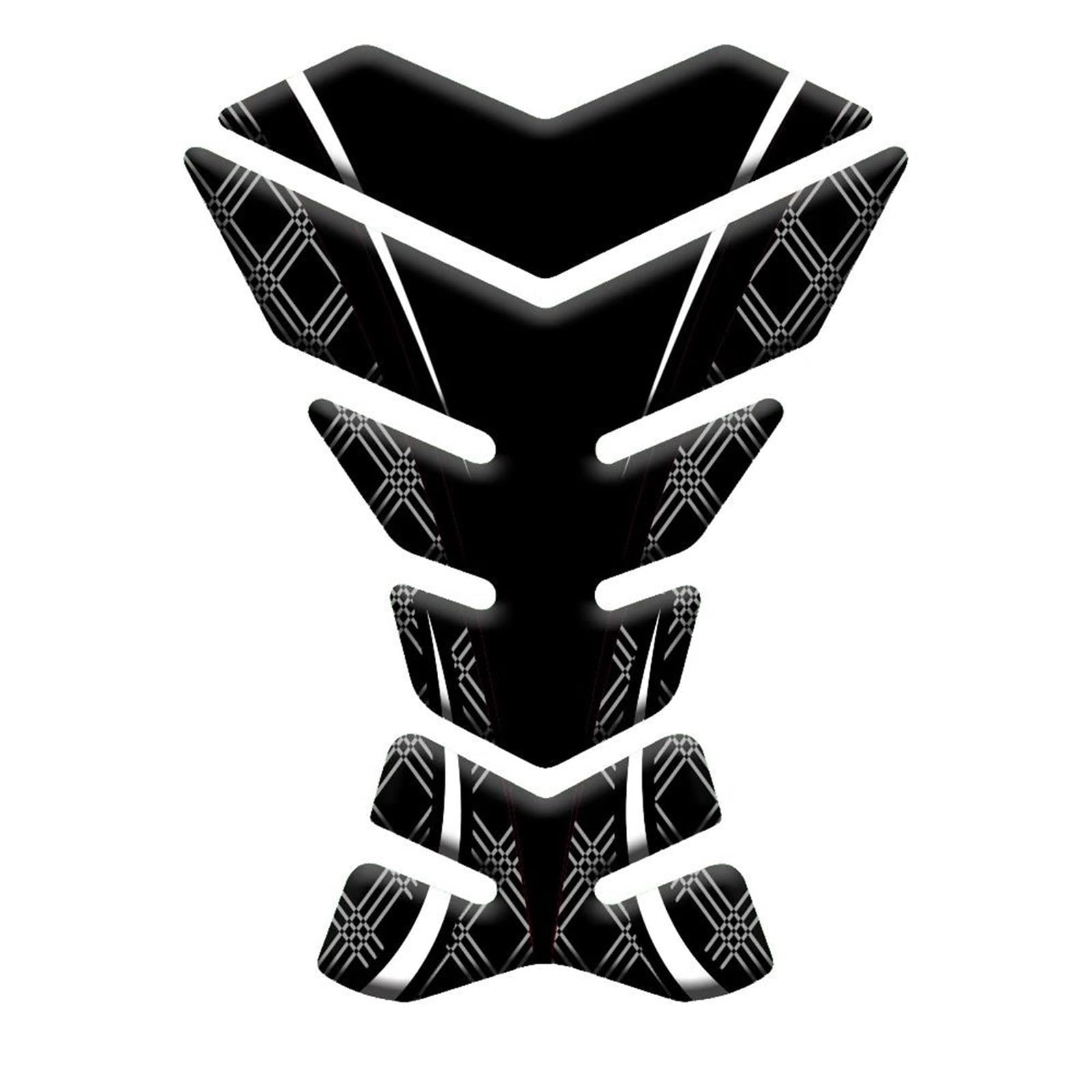 Tank Pad Protector Stickers for CBR 1000 RR 1000RR CBR1000RR HRC Fairing Fender Decals Gas Fuel Oil Kit(14 White)