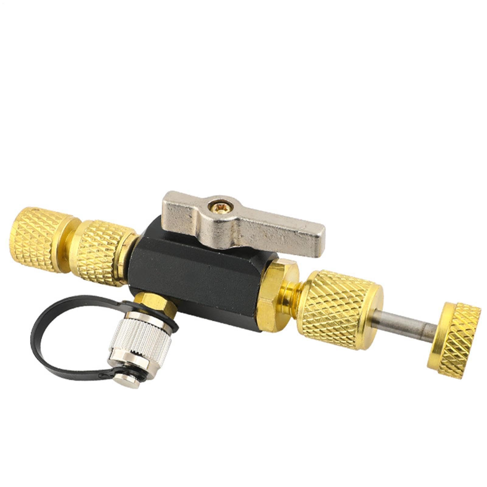 Extractor De Núcleos De Válvula Accesorios De Precisión Para Automóvil | Kit Repuesto Núcleo Válvula AC Coche para Automoción, Camión, RV, SUV, Hogar y Taller