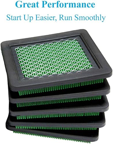 Miniatura 6 de Paquete de 5 filtros de aire 17211-zl8-023, compatible con Honda gc160 gcv160 gc190 gc190 gcv190 Engine Element y más, limpiador de aire para