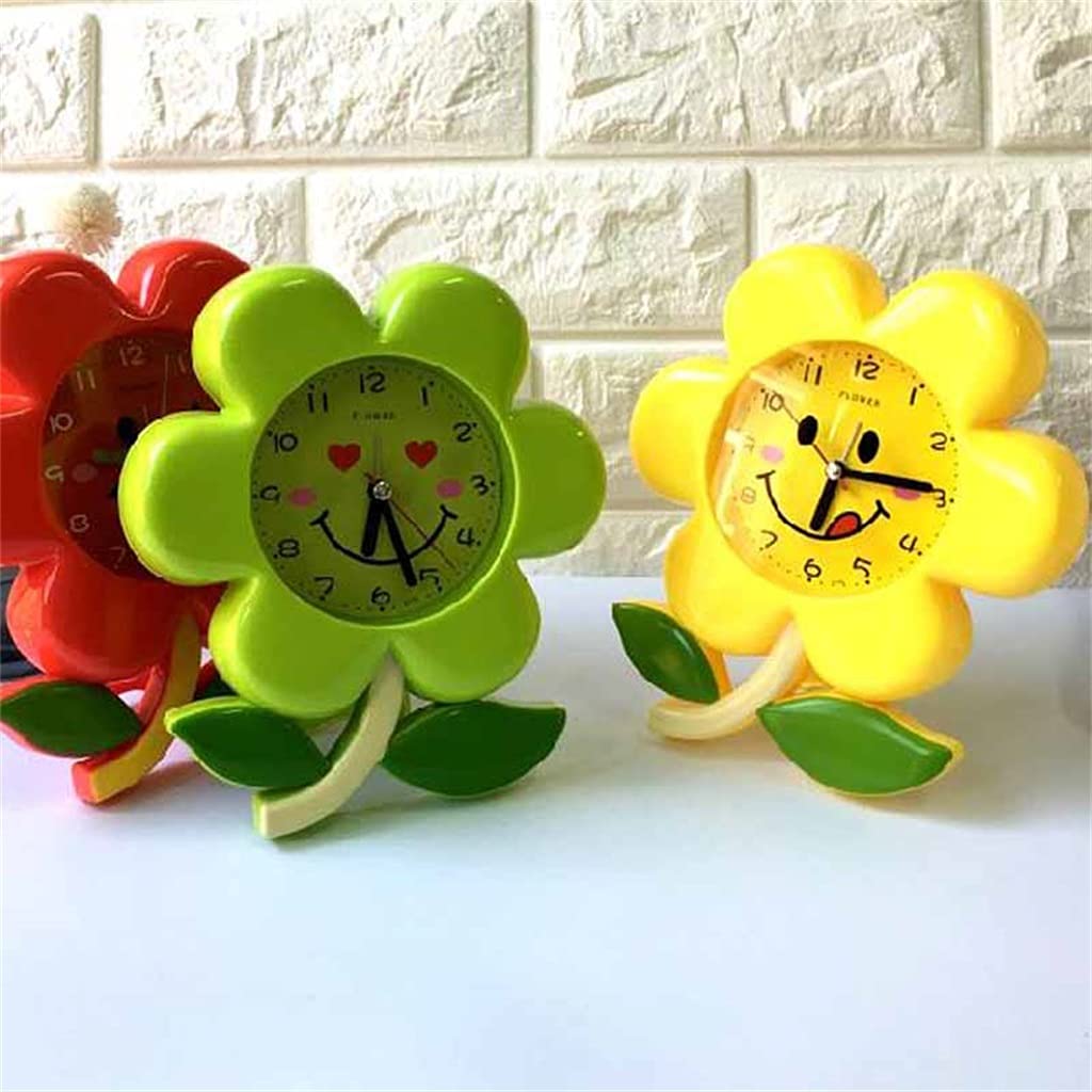 yupeuooe Horloge Réveil en Forme de Fruit,Horloges Réveil Citron Pour Chambres - Fonctionnement À Piles Silencieux Petit Accessoire De Décoration Intérieure Pour Salon Chambre Maison École