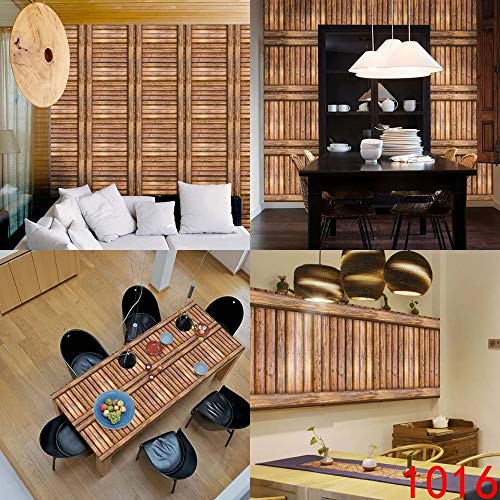 Image of Univocean 3D Bamboo Removable Wallpaper Peel and Stick Waterproof HD Wall Paper (500 X 45 cm)