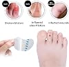 15 Pieces Blister Plasters Invisible Hydrocolloid Gel Blister Bandages Blister Cushion Pad for Heel Foot Toe and Guard Skin