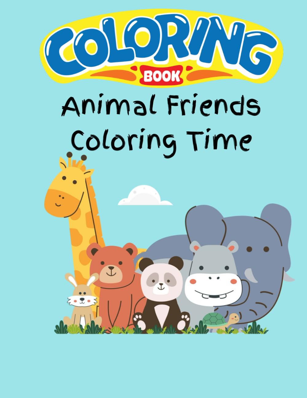 Animal Friends Coloring Book