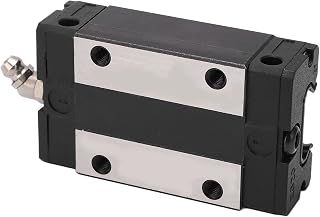 Bloco de carruagem de trilho linear, controle deslizante de guia linear desempenho estável uso múltiplo para centro de usinagem