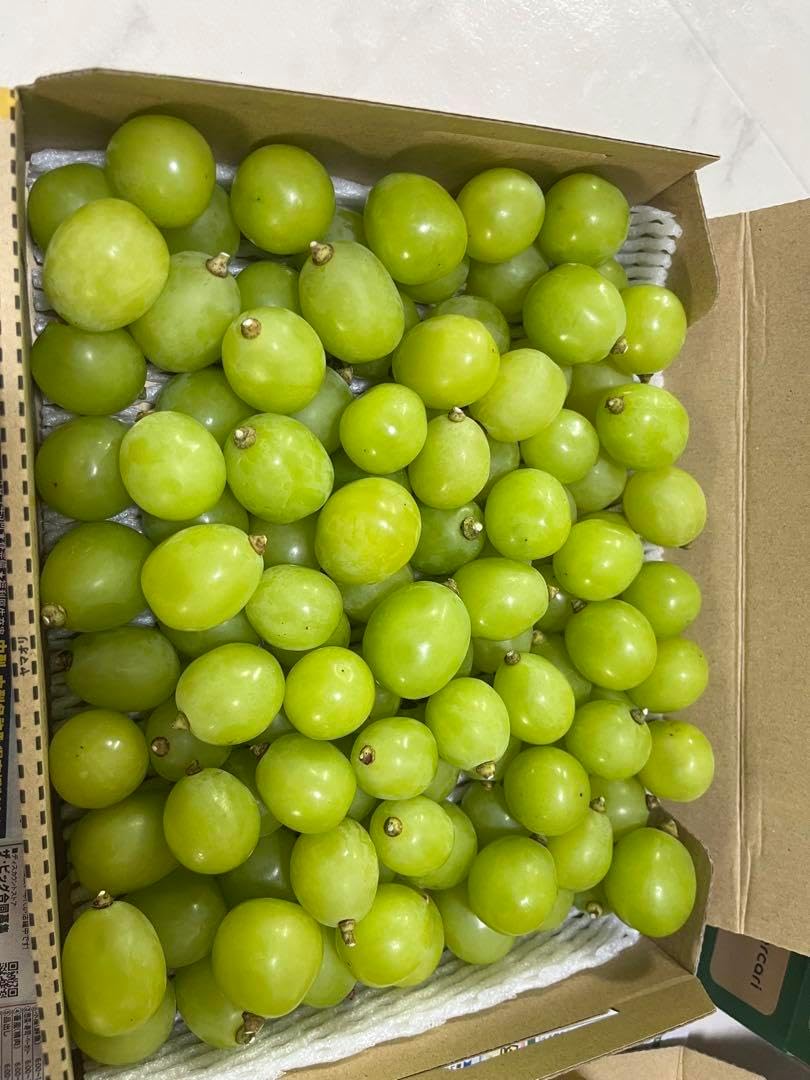 シャインマスカット粒売り箱 1キロ