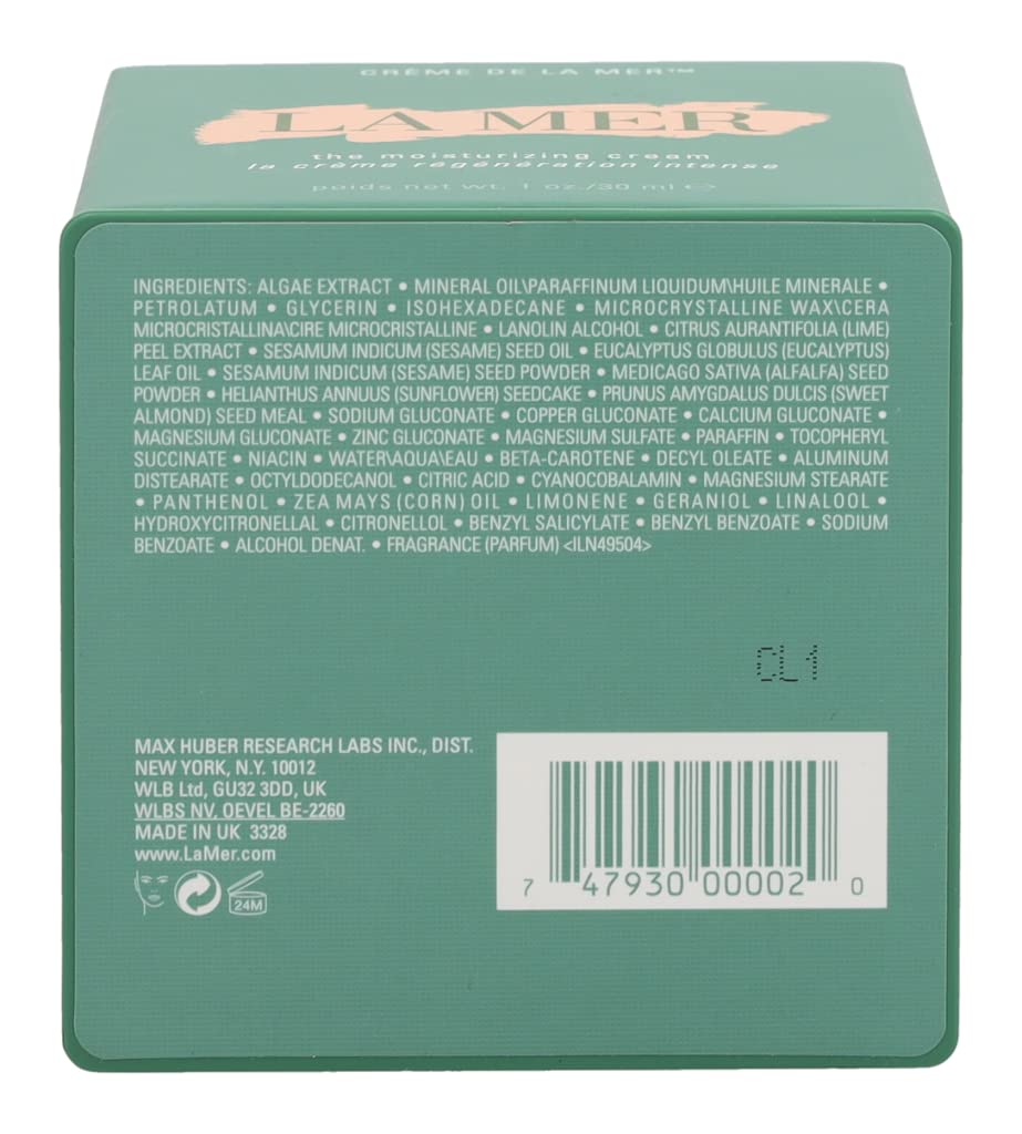 La Mer Moisturizing Cream for Unisex, 1 oz