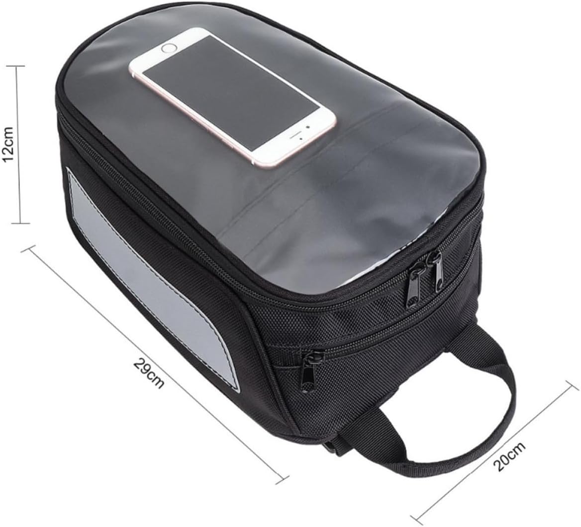 Motorcycle Tank Bag Storage Organizer Waterproof Magnetic Oxford Cloth