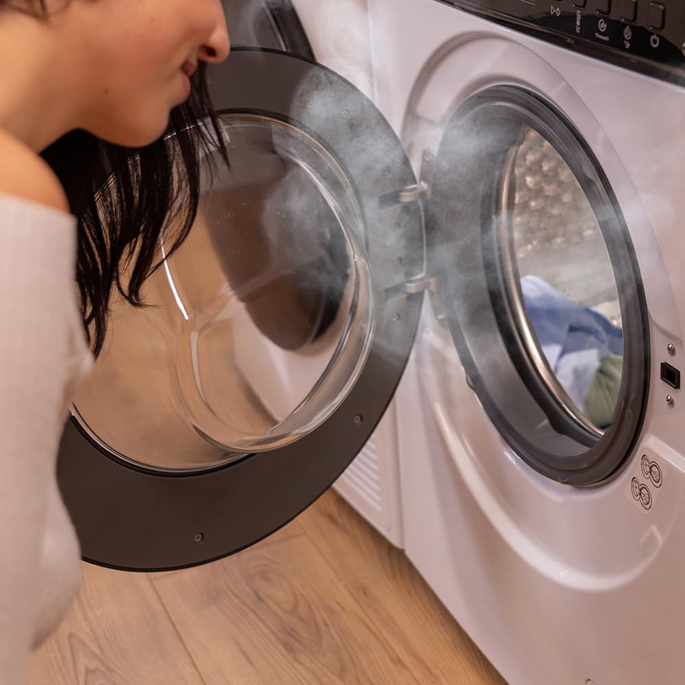 Cecotec Pralka 7 kg Dresscode Bolero ładunek przedni 7150 Inverter A. 7 kg, 1400 obr./min, 12 programów, klasa A, silnik inwerterowy Plus, Steammax, Drum Clean, Delay Start i Child Lock.
