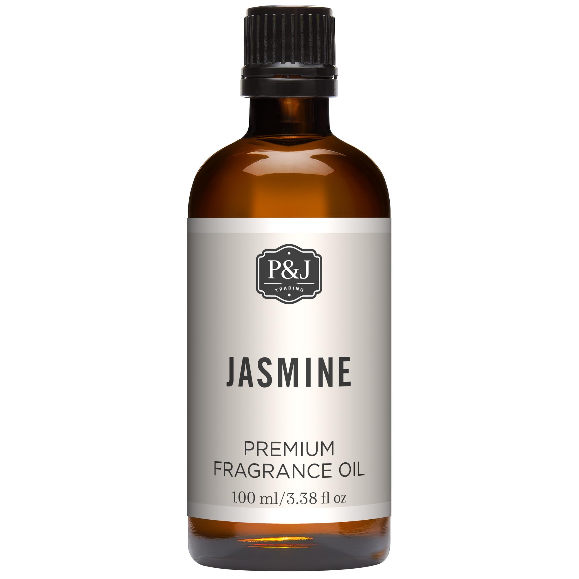 P&amp;J Trading Fragrance Oil | Jasmine Oil 100ml - Candle Scents for Candle Making, Freshie Scents, Soap Making Supplies, Diffuser Oil Scents