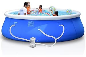 12ft x 33in Inflatable Swimming Pool
