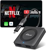 Vista 1 de OTTOCAST Car TV Mate Max, 2025 Fire TV Stick Converter & Screen Mirroring Adapter for Wireless CarPlay/Android Auto, HD HDMI Car Adapter Cast