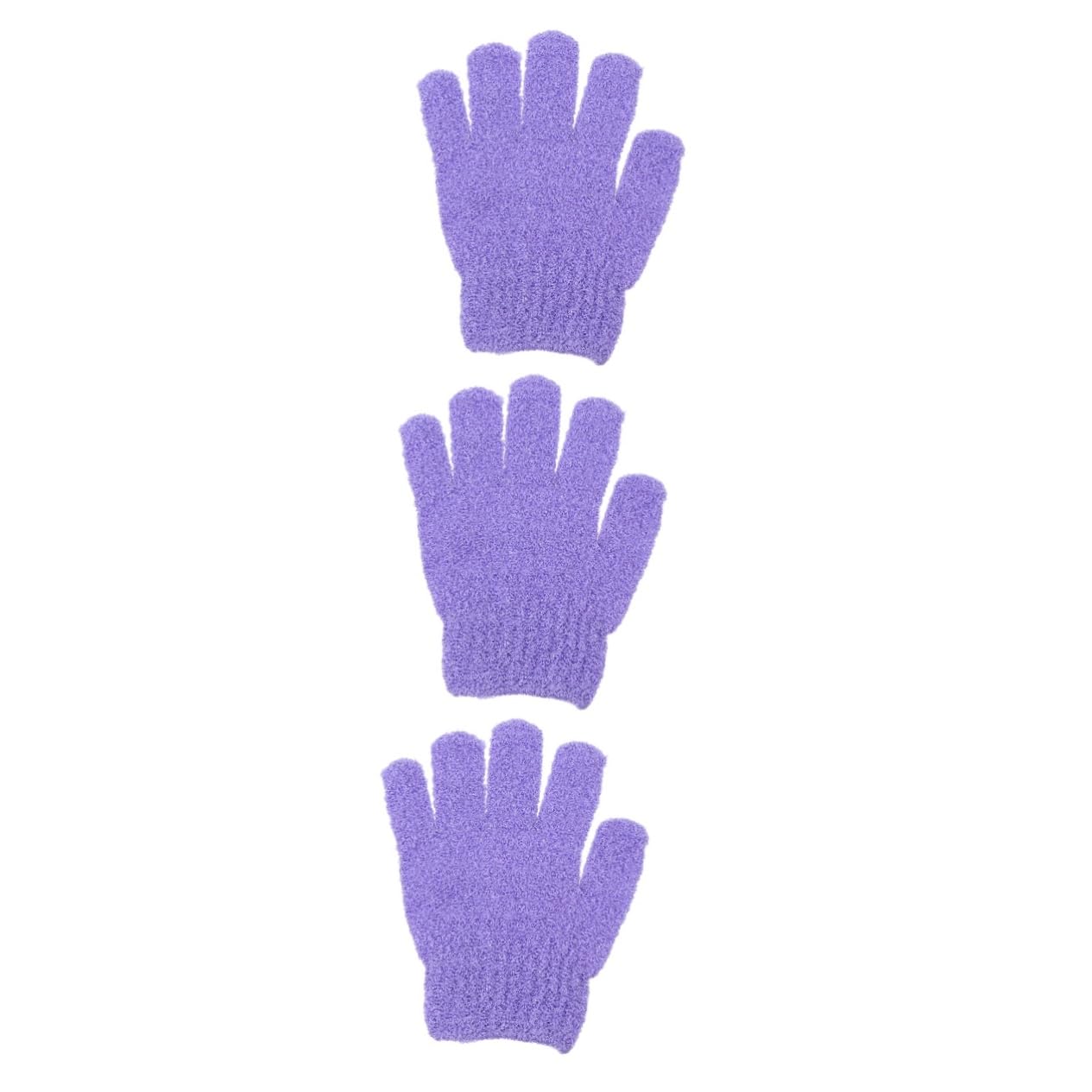 FOMIYES 3 Set di Guanti Esfolianti in Nylon Guanti da Bagno per Scrub Corpo per La Pulizia della per La della Pelle Guanti Esfolianti 10 Pezzi*3