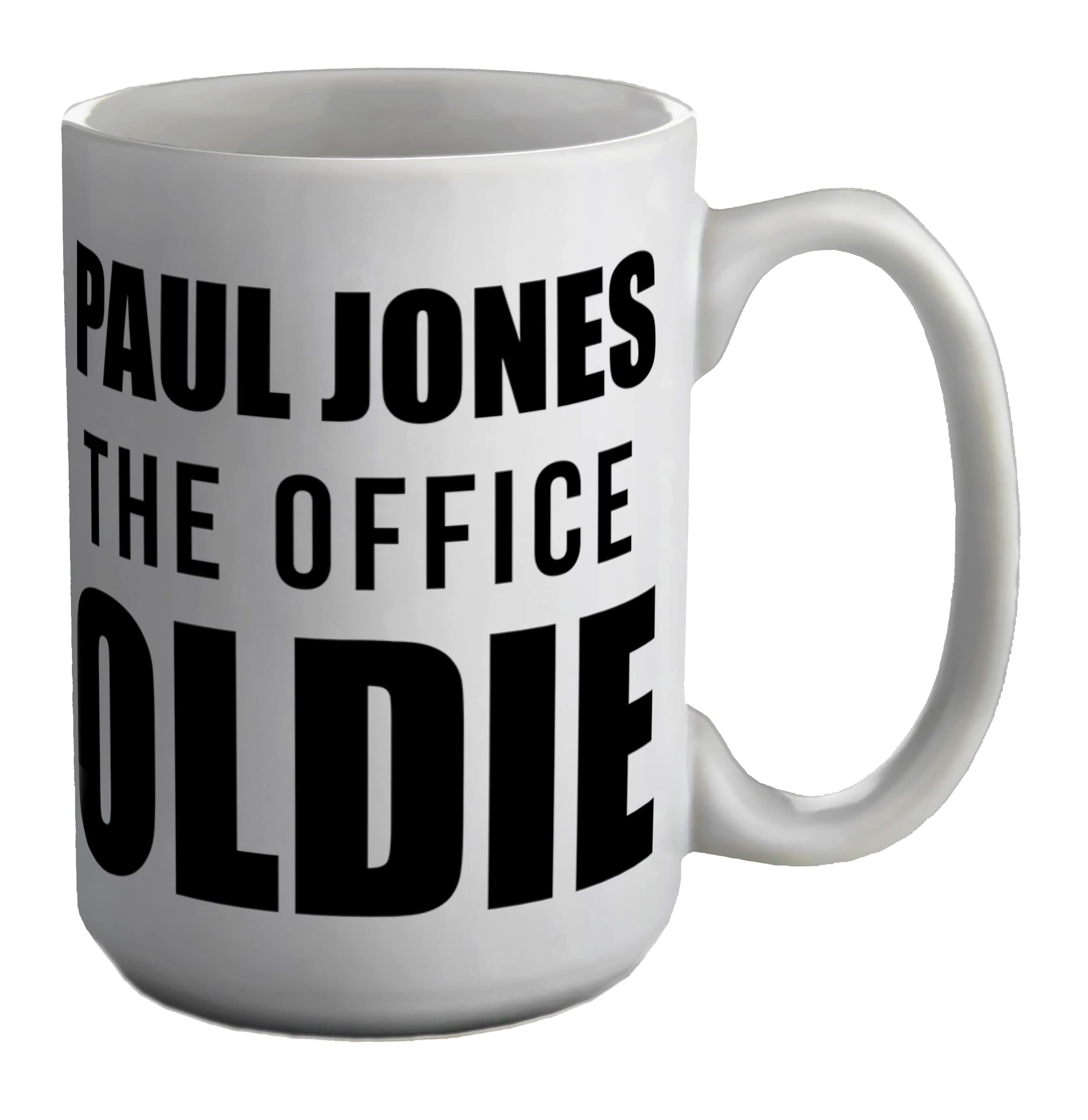Shopagift Personalised The Office Oldie Secret Santa Funny White 15oz Large Mug Cup