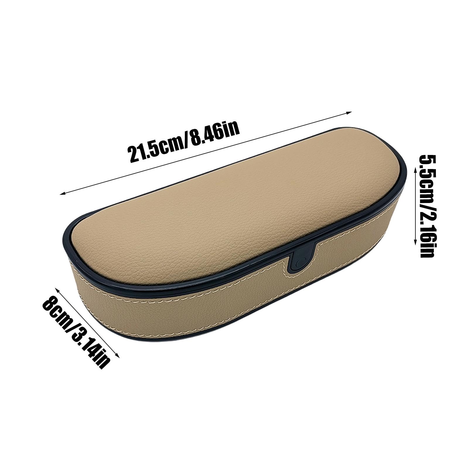 Scatola Portaoggetti Per Bracciolo Auto Regolabile In Altezza – Estensione Con Supporto In Memory Foam Per Camion, SUV, Auto – Gomito E Avambraccio