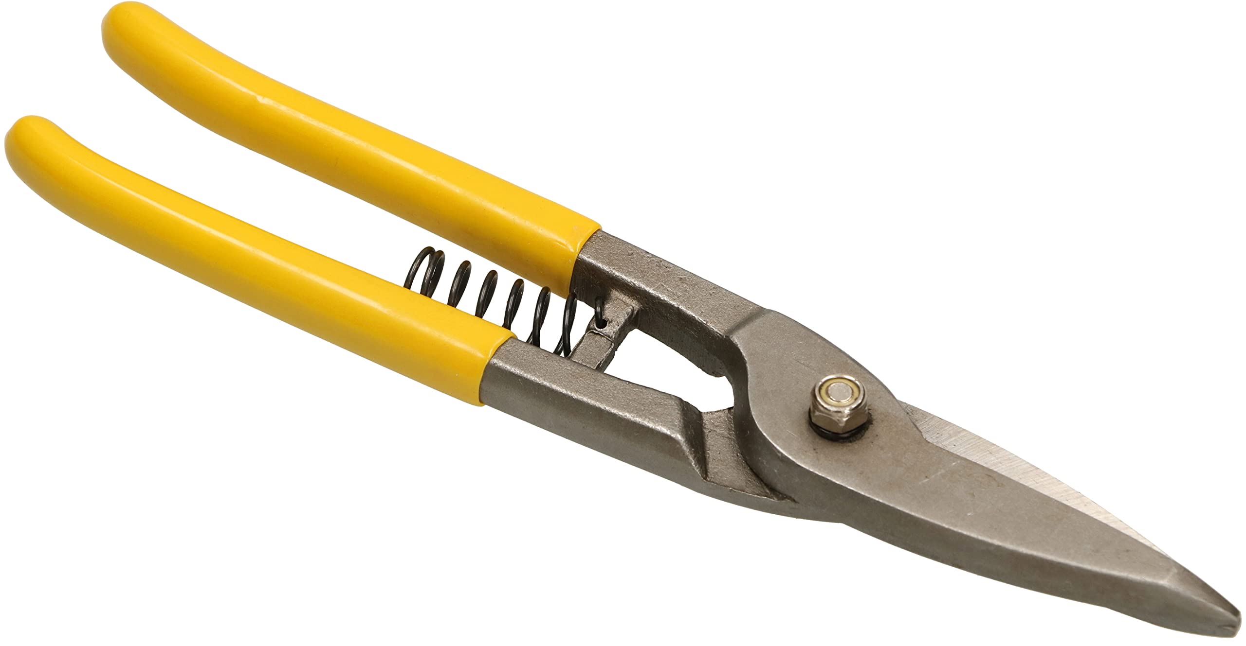 KOTARBAU® 3 x Tijeras de hojalatero derecha, izquierda, recta 250 mm, Tijeras de chapa forjada en acero CrV, Tijera para lámina, Tijera para perfiles laminados, Tijera corta chapa con mango de goma