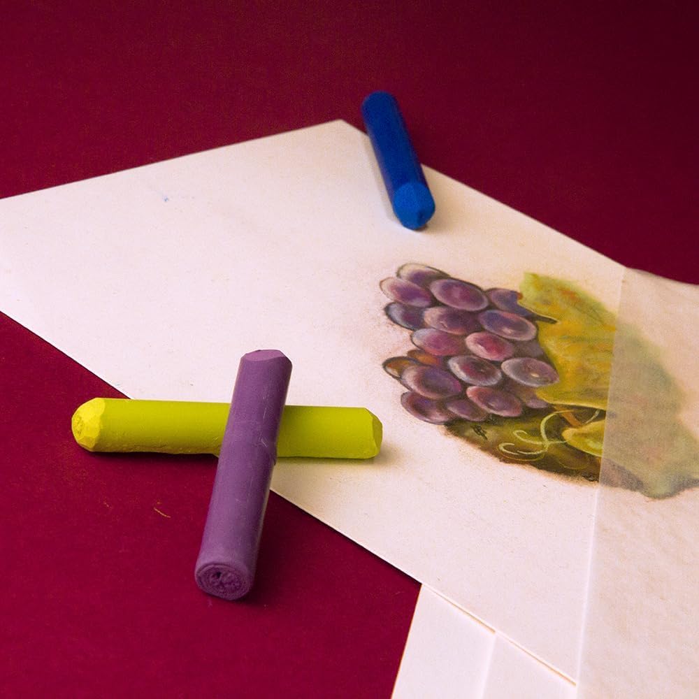 Clairefontaine 96020C Confezione Carta Pastelmat - 5 Fogli di carta Speciale per Pastelli secchi - 50x70 cm 360g - Grigio Chiaro