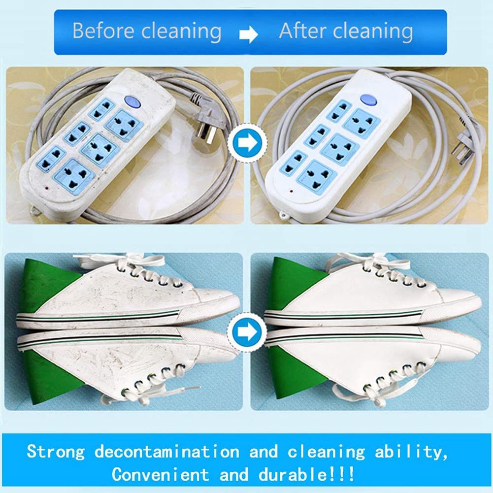 Esponjas de limpieza, paquete de 100 almohadillas de espuma multifuncionales de alta calidad para la limpieza de platos y el hogar, duraderas y absorbentes, fáciles de usar