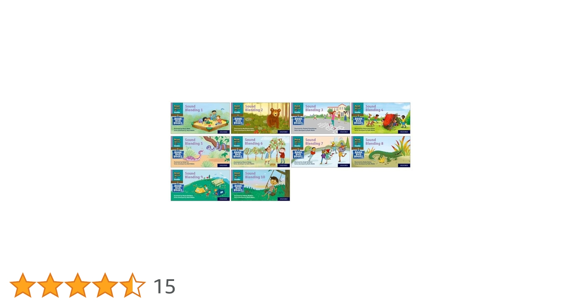 Oxford Read Write Inc. Phonics 12冊セット Read Write Inc. Phonics: Orange Set 4 Core Storybooks (Mixed