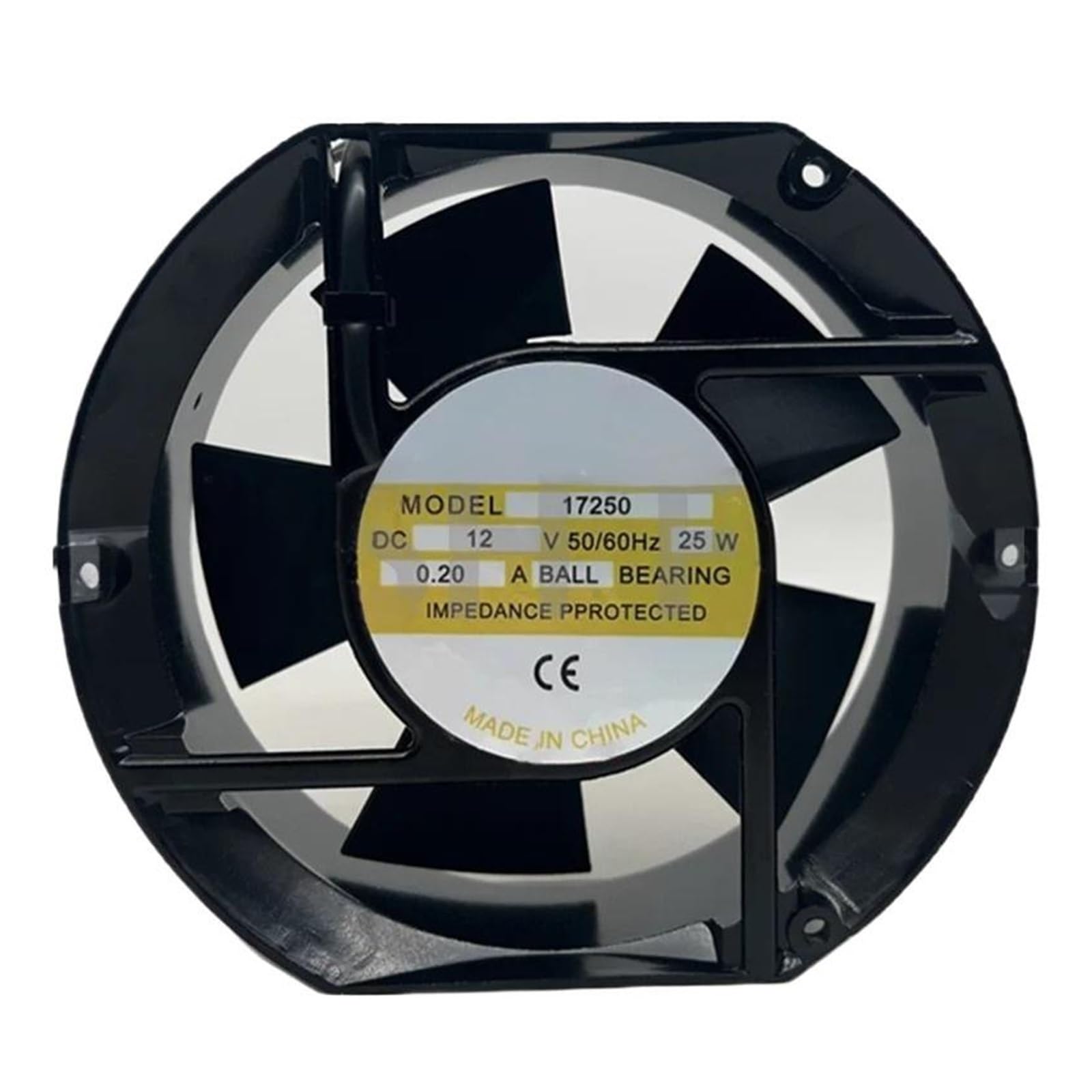 YMUGUEGH 17250 12V 25W Fan 17CM