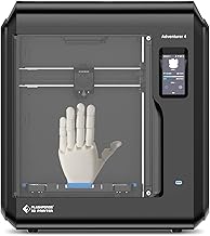 Sponsored Ad - FLASHFORGE 3D Printer Adventurer 4 Leveling-Free with 240℃ & 265℃ Nozzle Bundle, Large 3D Printer Built-in ...