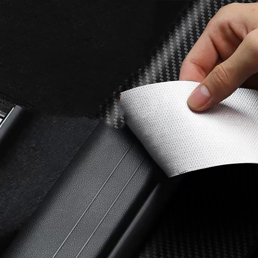 Voor Dacia Voor Jogger 2021 2020 2019 2018 Auto Instaplijsten Drempel Sticker Koolstofvezel Lederen Kofferbak Bumper Guards Decals (Color : 4Pcs door sill Voor Dacia Voor Jogger 2021 2020 2019 2018 Auto Instaplijsten Drempel Sticker Koolstofvezel Lederen Kofferbak Bumper Guards Decals (Color : 4Pcs door sill