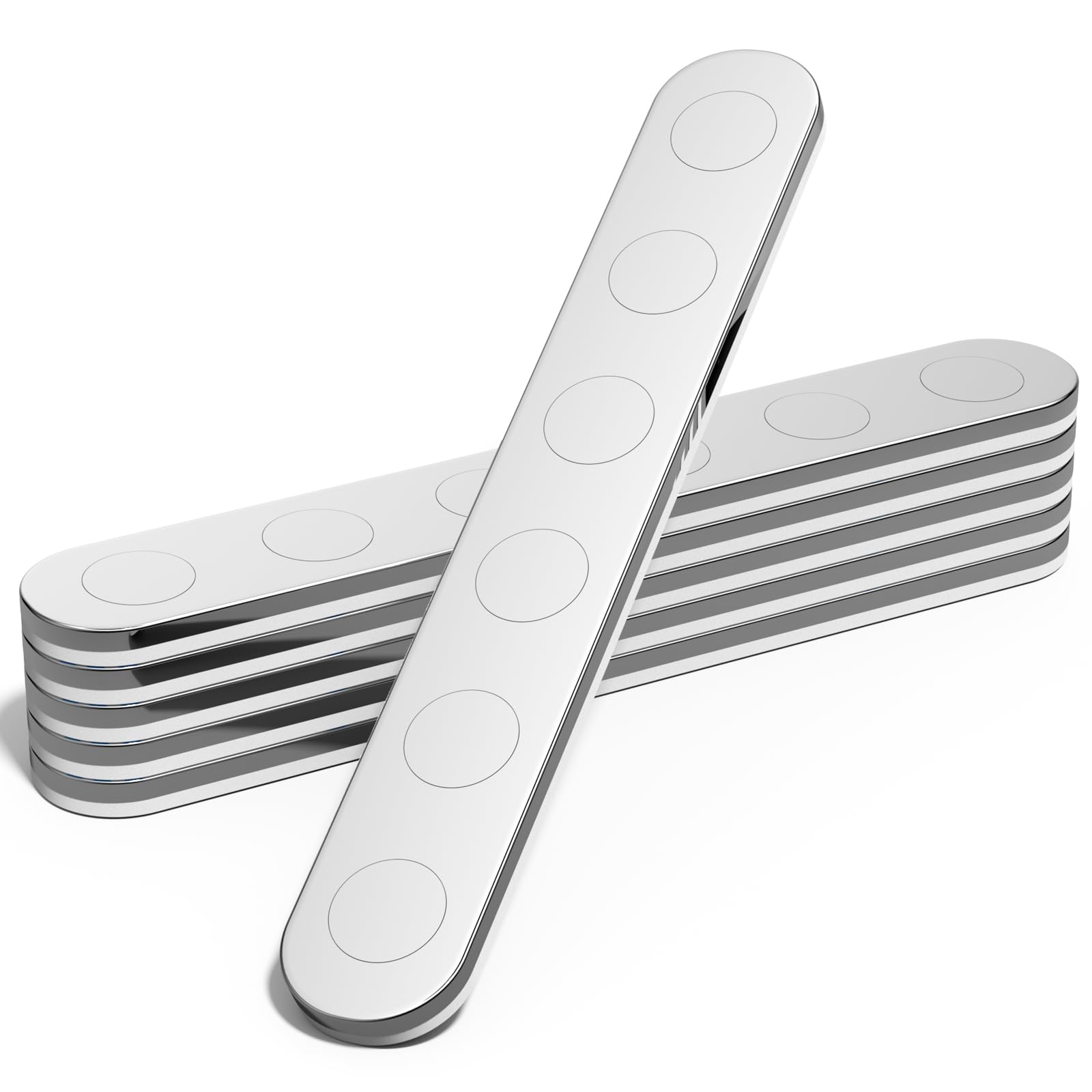 JUJIBL Strong Magnets, Unbreakable Self Adhesive Neodymium Bar Magnets