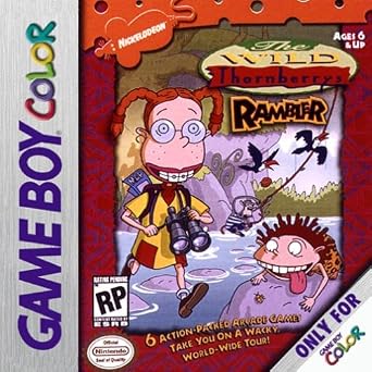 Amazon Com The Wild Thornberrys Rambler Nintendo Game Boy Color Video Games Amazon Com The Wild Thornberrys Rambler Nintendo Game Boy Color Video Games