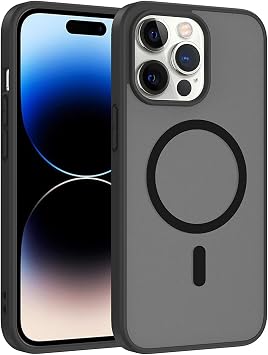 Microsonic Apple iPhone 13 Pro Max i in K l f MagSmoke Neo Siyah [iPhone 13 Pro Max ile Uyumlu K l f - Siyah]