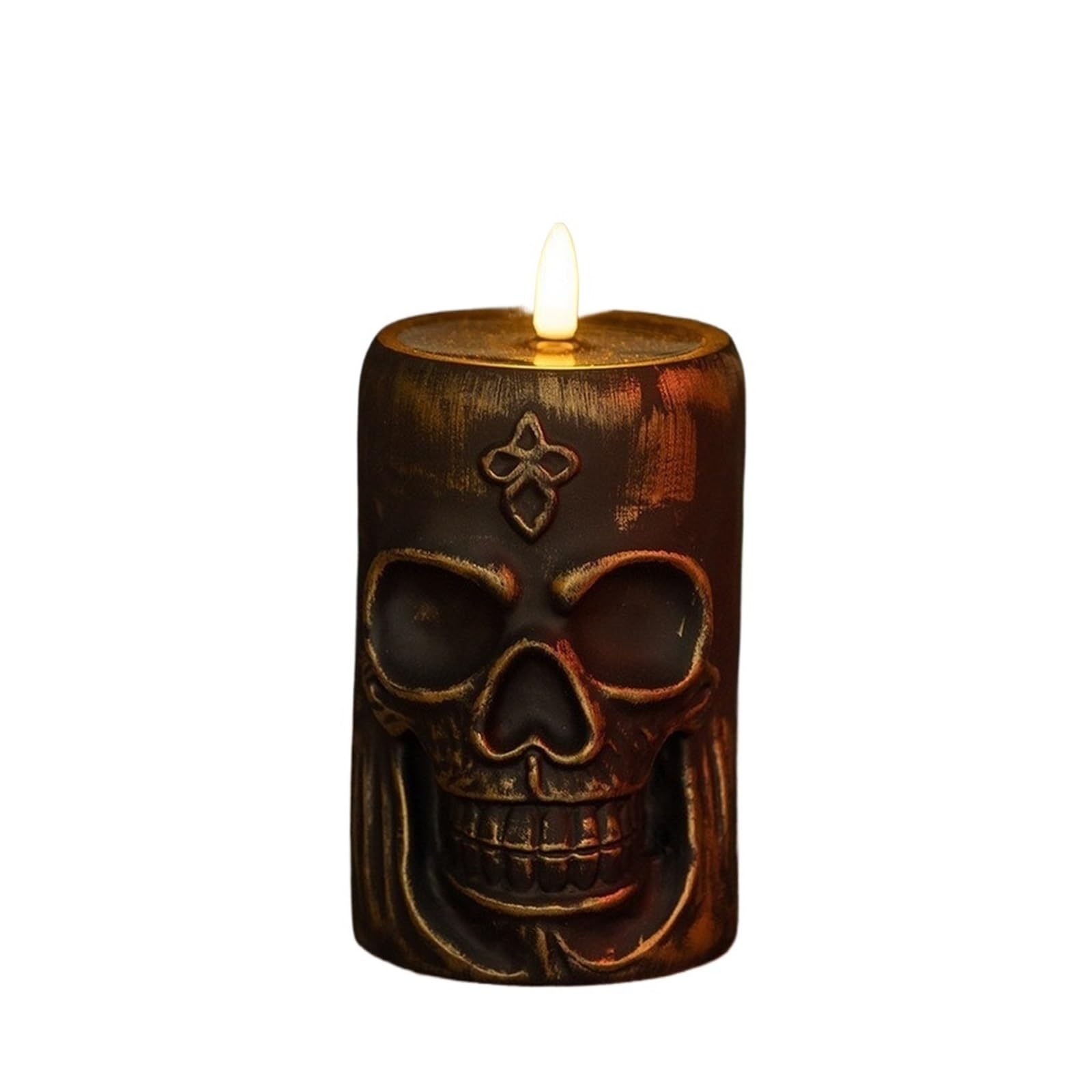 OIJSAZBCPLE Skull Decorative Candle Halloween