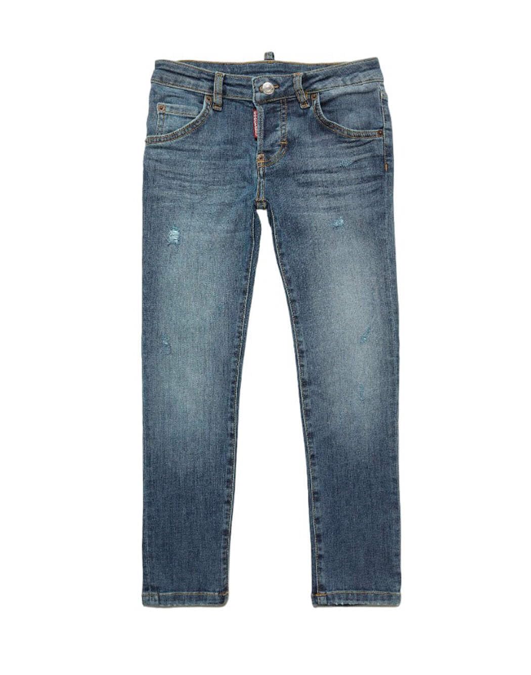 Dsquared Jeans Slim Blu Dq0239-d0a4p BLU 12A