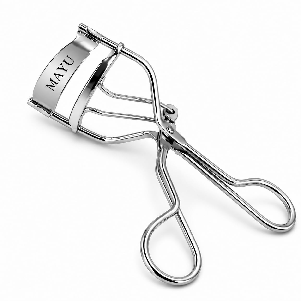 MAYU Eyelash Curler Parlor Eye Makeup Accessory Easily Roll Over Small Eyelashes & Loaded Spring for Girls,Woman and Bride-picture-45