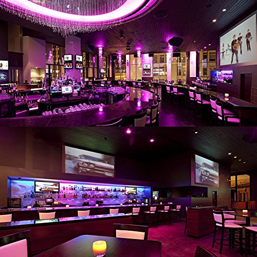 Black Lights, U`king 72W 36Led Uv Blacklight With Glow In The Dark Party Supplies By Dmx And Remote Control For Stage Lighting #TOP3