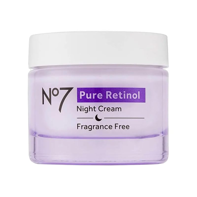 Creme noturno facial No7 Pure Retinol, 50 mL