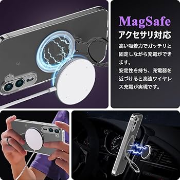 Amazon.co.jp: Arrows We2 Plus ケース F-51E MagSafe対応 透明