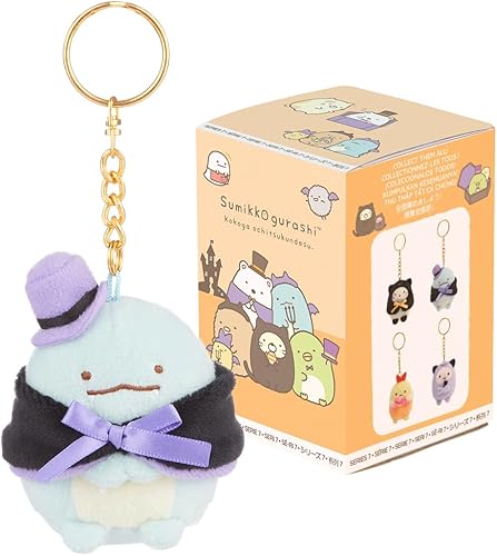 SUMIKKOGURASHI San-X - Caja ciega de felpa original de Halloween, 1 de 4 piezas