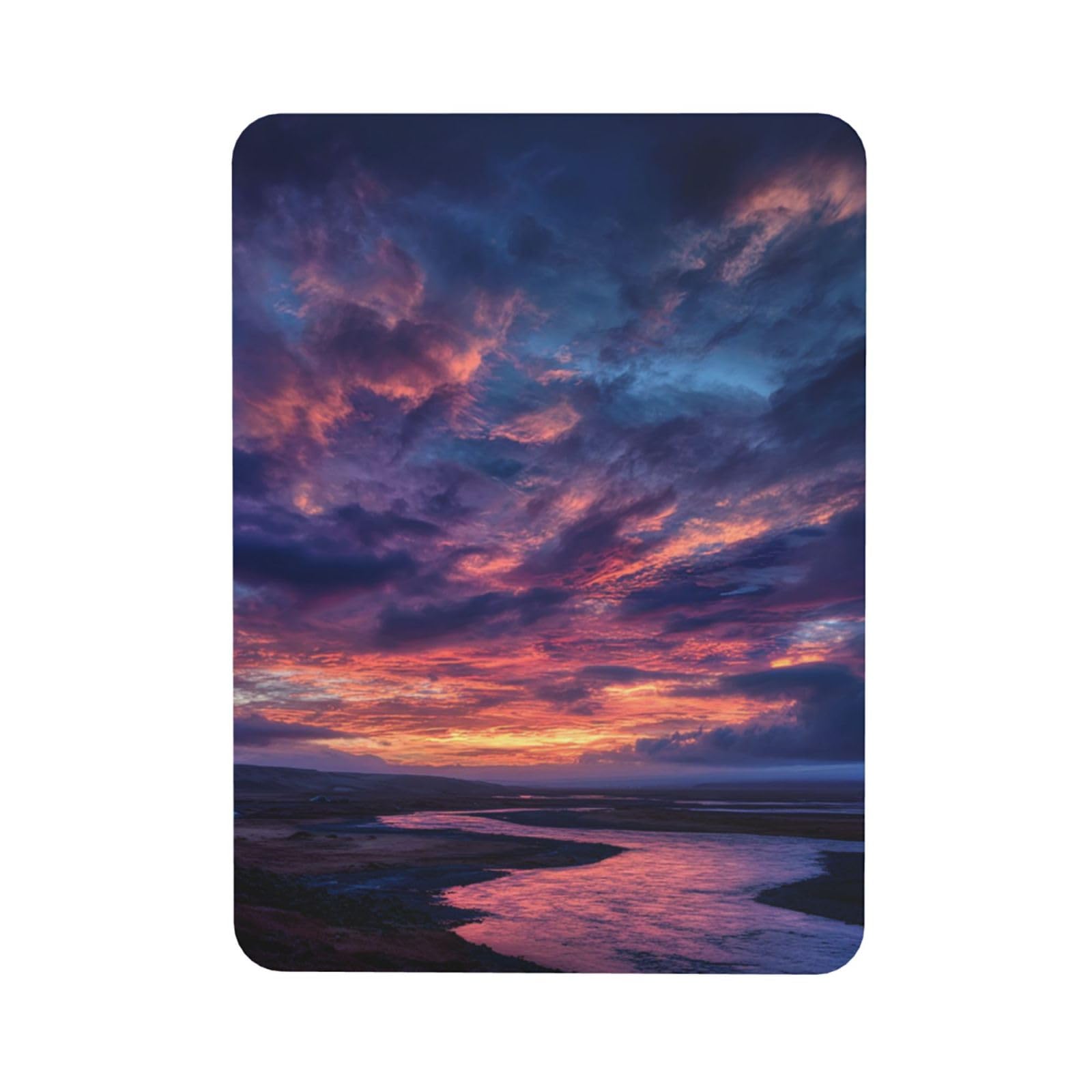 Fridge Magnets Waterproof Heavy Duty Small Strong Magnet Iceland Sunset Refrigerator Magnets Cute Magnetic Locker Accessories Mini Decorative Magnet for Whiteboard Office Kitchen Decor