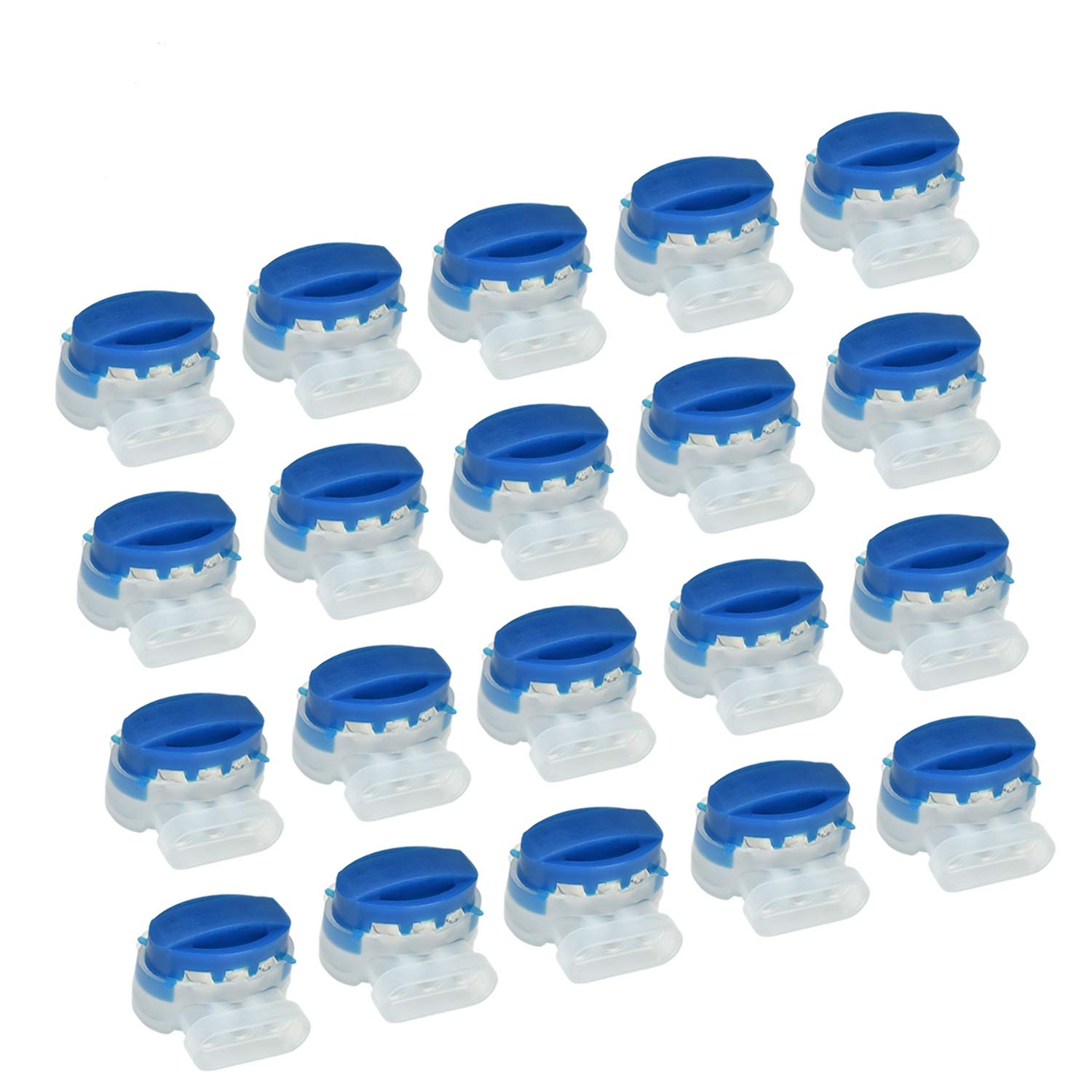 Pretop 20 piece cable connectors for robot mower Gardena, connector/connection clamps (4089-20) for R40Li / R70Li robots
