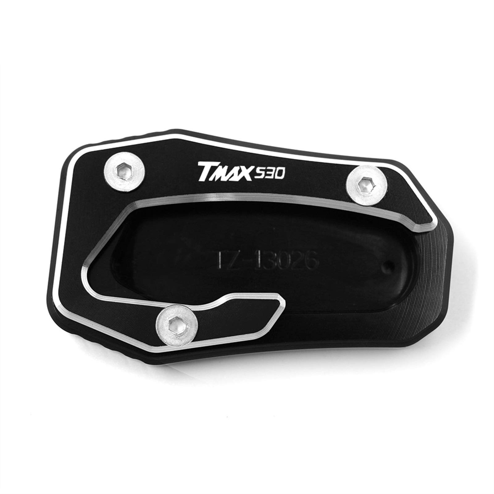 Extension Béquille Latérale Pour Yamaha TMAX 560 Tech Max 2020-2025 | Plaque Support En Aluminium CNC | Protection Sol Garage