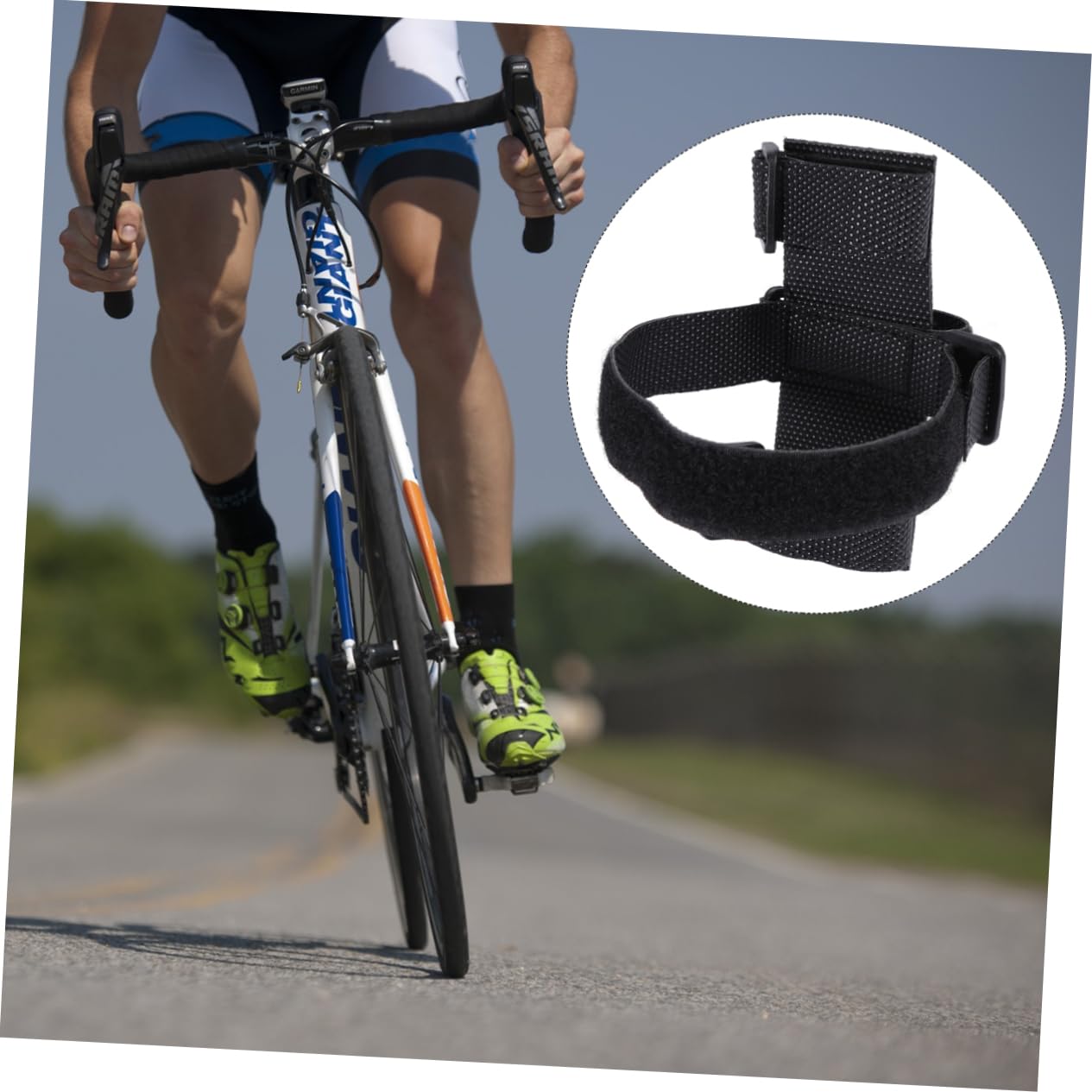 Soporte De Barandilla Para Altavoz Portátil – Correas Ajustables Para Bicicleta, Apto Para Altavoces Inalámbricos, Con Hebilla De Fijación Rápida