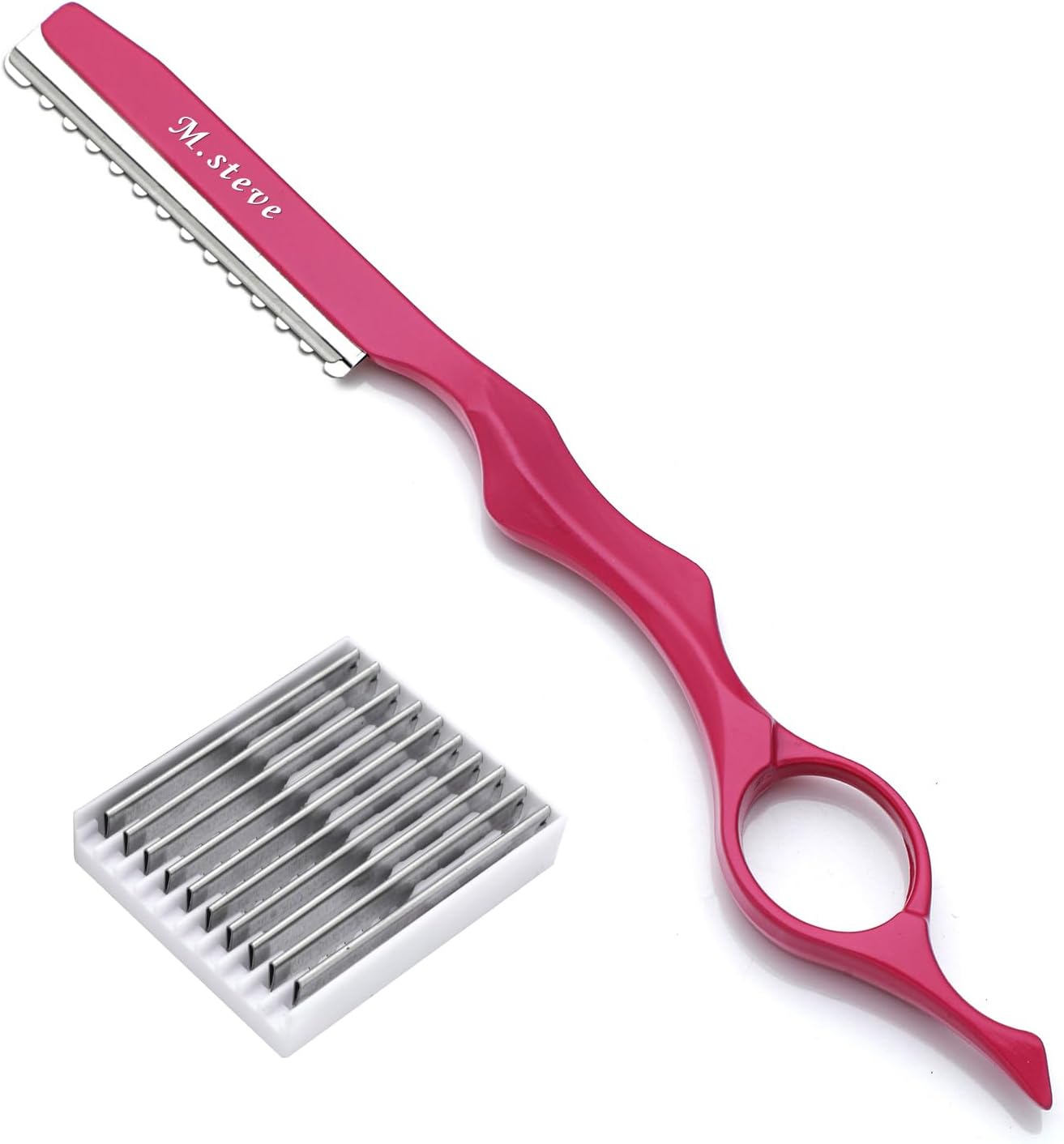 Hair Texturizing Cutting Razor -Pink