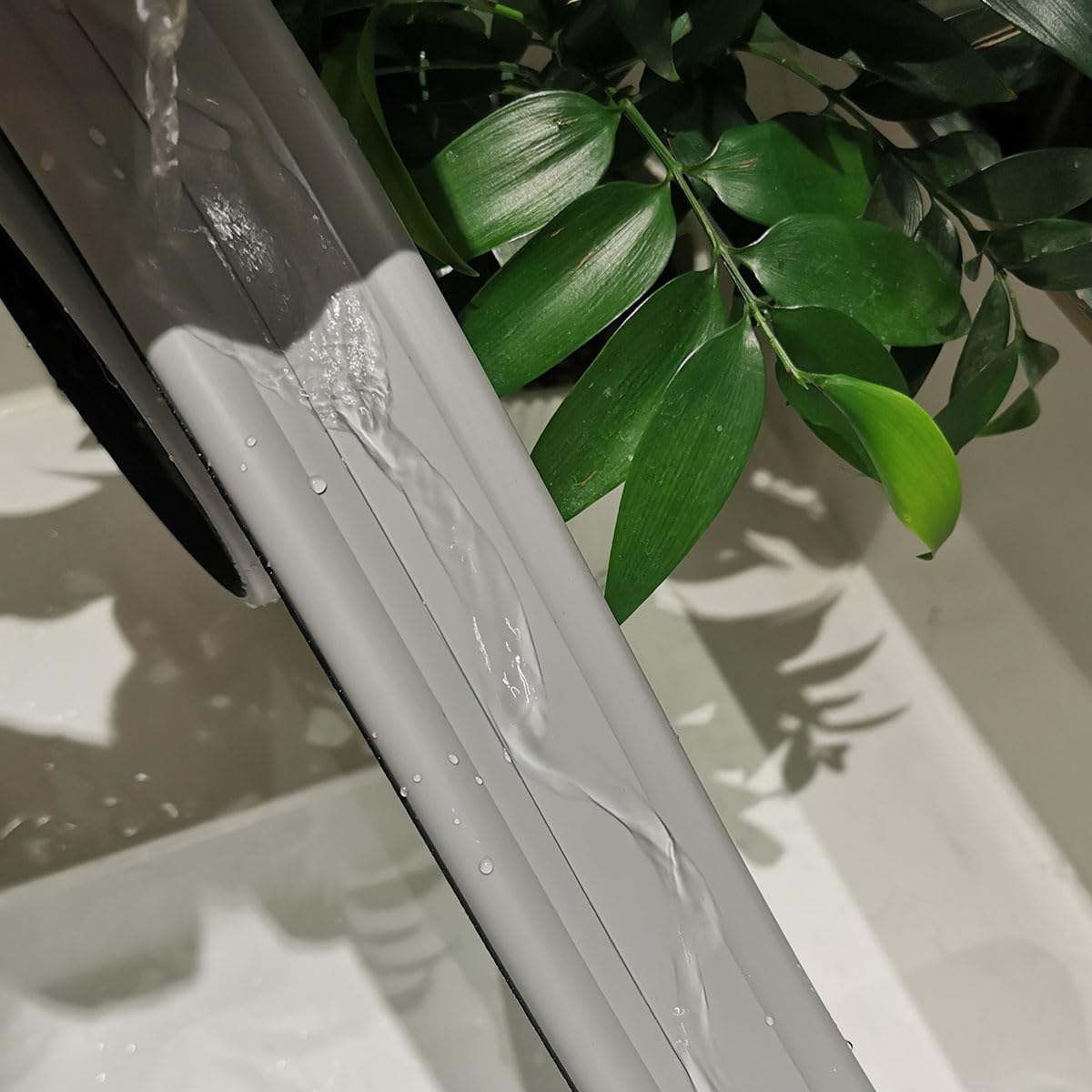 Door Bottom Seal, Wind and Noise Barrier, 38 inch for Door Bottom, Free Cut Length, Under Door Noise Barrier (Brown) (Grey)