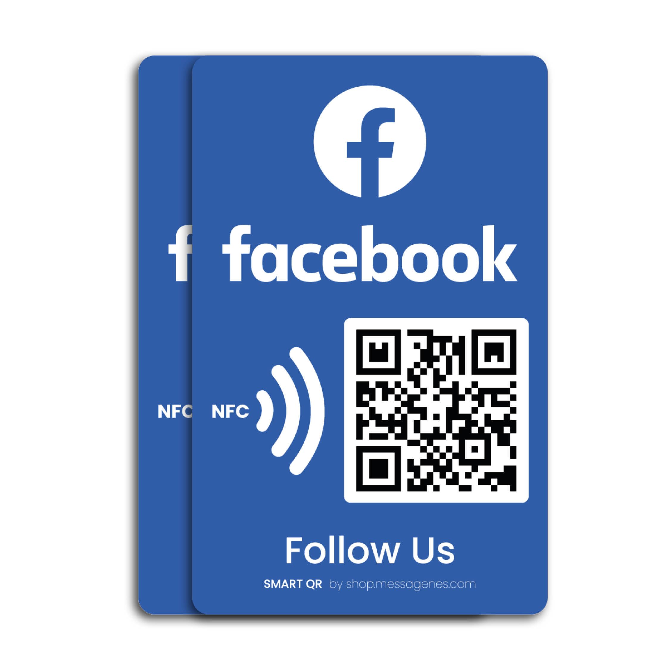 Adesivo Riutilizzabile "Followers and Likes Tap" per - 2 Adesivo - QR & Tap NFC Sticker - Seguici su Tap Sticker - iPhone & Android - Configurazione a Casa | MESSAGENES