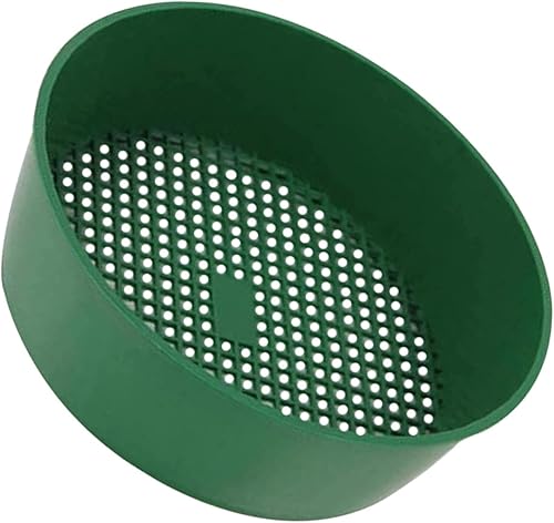 Miniatura 10 de 4 piezas de tamiz de pantalla de jardín de mano herramienta de tamizado para el hogar, tamiz de tamiz de malla, tamiz de malla, tamiz de jardín,