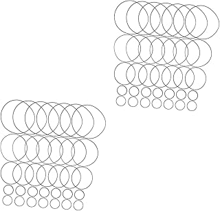 UKCOCO 100 pcs Cassette 1mm belts for cassette recorder square rubber band belt cassette square cassette drive belts Player cassette player drive belts cassette recorder Recorder